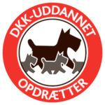 DKK uddannet opdrætter logo